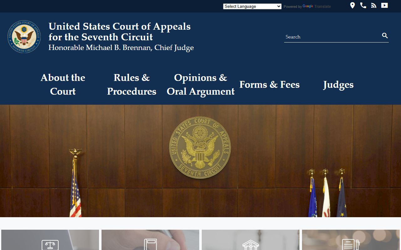 U.S. Court of Appeals for the Seventh Circuit serving Illinois federal appeals